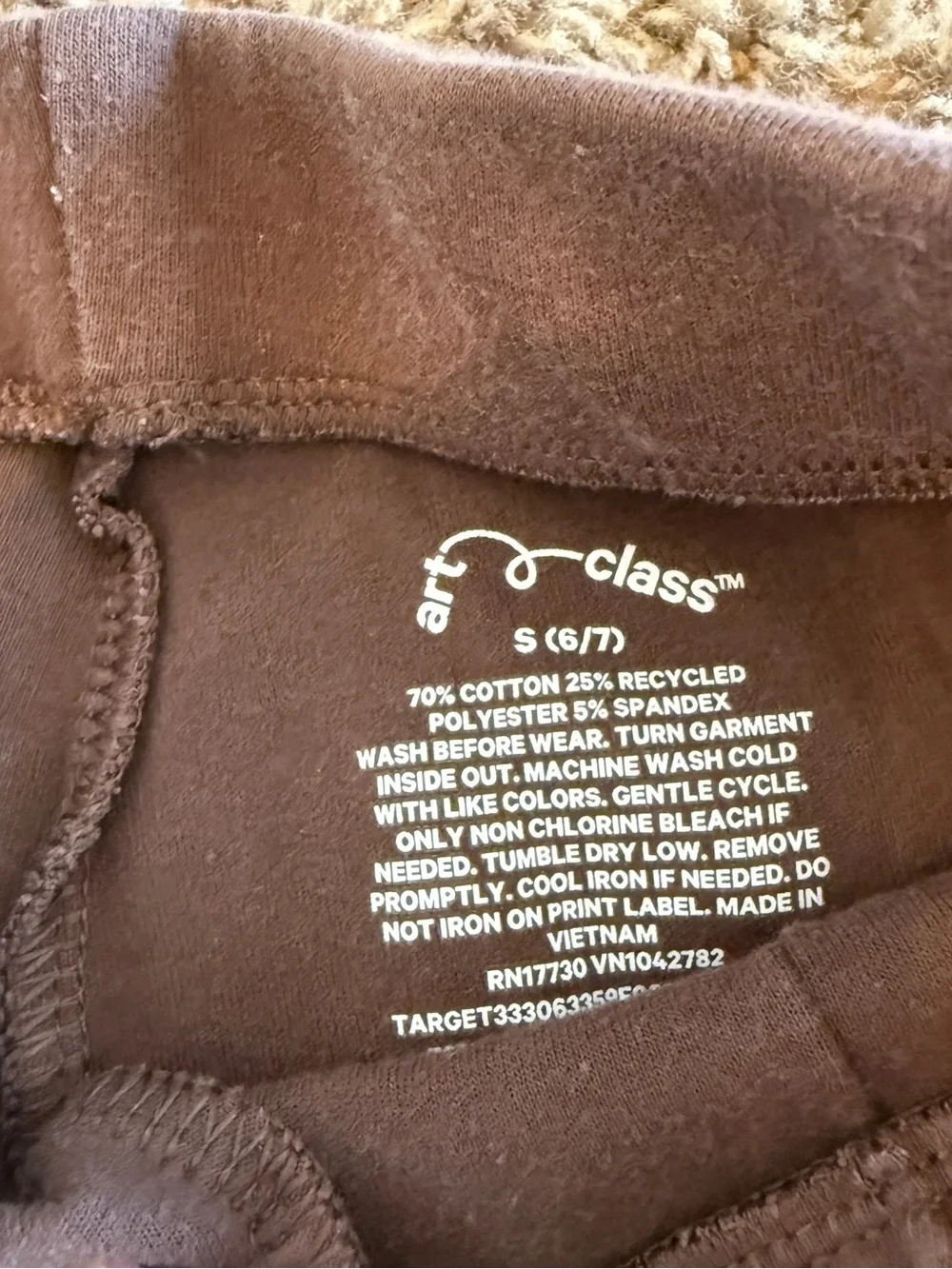 art class Brown Flare pants for Kids